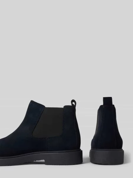 Buty chelsea z pętelką model ‘MASSIMIANO’ Geox granatowe