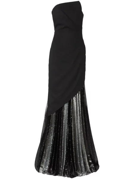 Rochie maxi Genny de costum negru