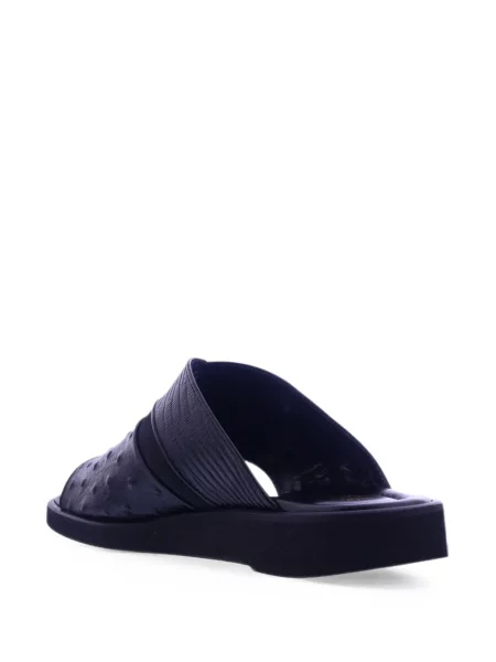 Sandale Paris Punk din piele negru