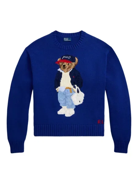 Prugasta lanena šilterica Polo Ralph Lauren bijela