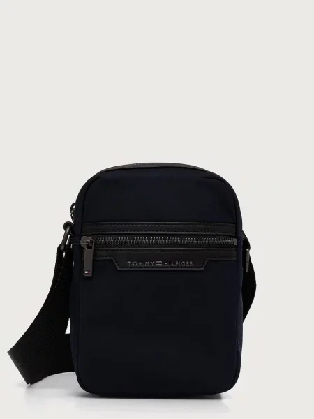 TOMMY HILFIGER Geantă de umăr închis albastru