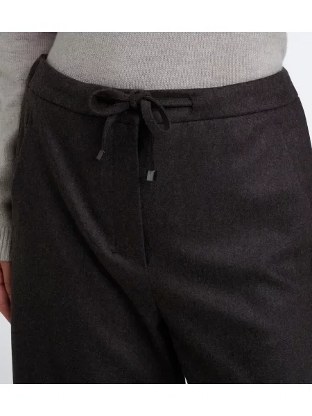 Pantaloni 's Max Mara de lână maro
