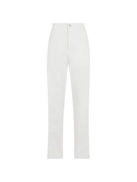 Pantaloni Canali alb