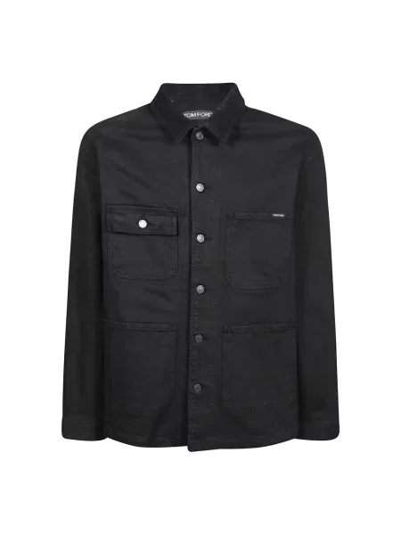 Kurtka jeansowa Tom Ford niebieska