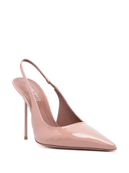 Pantofi cu toc Paris Texas slingback roz