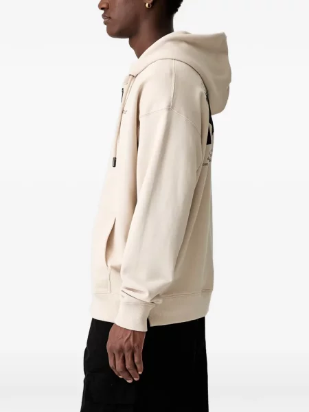 Hanorac cu glugă Off-white alb