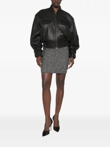 Fusta mini Balmain albastru