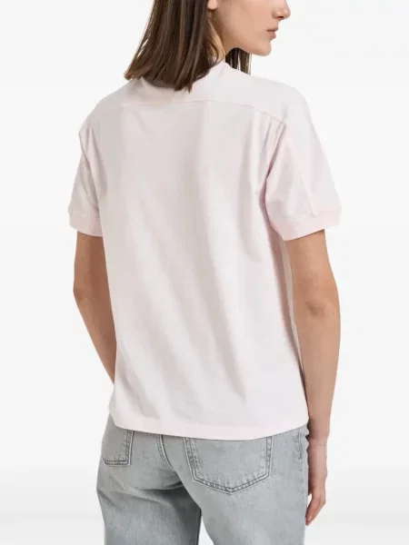 Tricou Anine Bing cu broderie roz