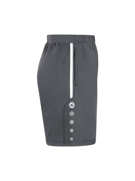 JAKO Pantaloni sport / alb gri