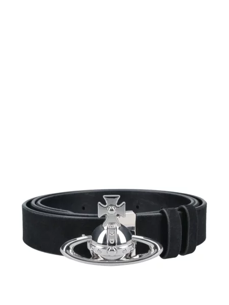 Curea Vivienne Westwood cu cataramă negru