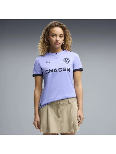 PUMA trzecia koszulka Olympique Marsylia Akcesoria S fioletowy