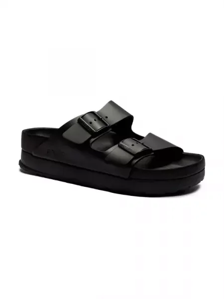Birkenstock De piele șlapi Arizona Flex | Birkenstock x Papillio negru