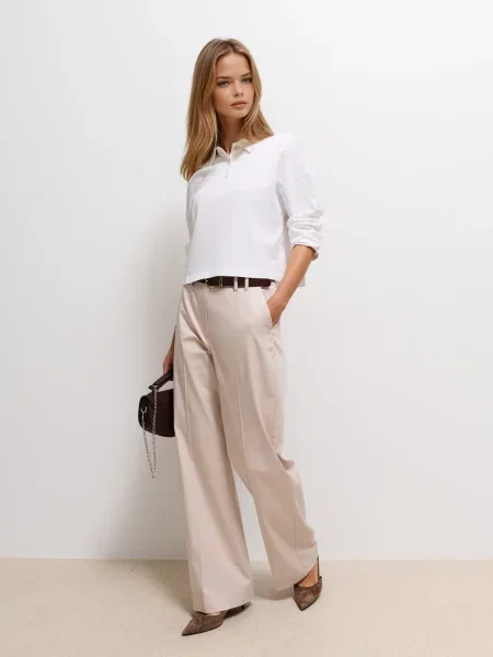 Mohito Culotte kelnės smėlio