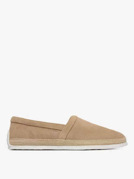 Espadryle beżowe