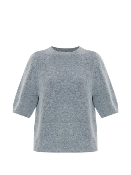 Top Gestuz scurt albastru