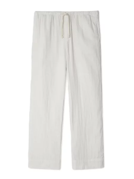 Pantaloni Save Khaki United cu cordon alb