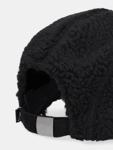 Кепка Kangol FAUX SHERPA чорний