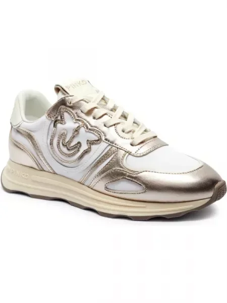 Pinko De piele sneakers ZOE 01 alb