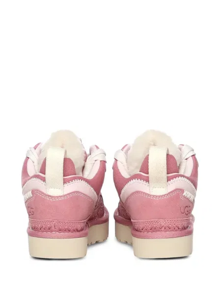 Маратонки Ugg с връзки с дантела розово