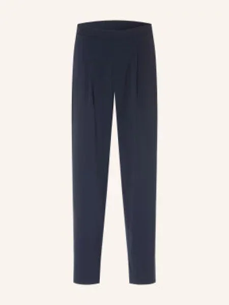 Alphatauri Kalhoty Panns Slim Fit tmavě modrá