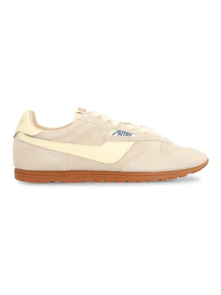 Autry Sneakersy Windspin Wife weiss beżowe