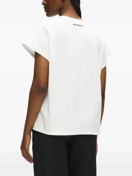 Tricou Karl Lagerfeld alb