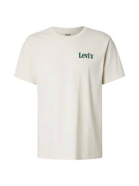 LEVI'S ® Tricou verde pin alb