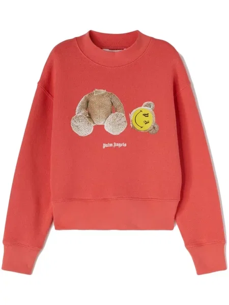 Bluza dziecięca Palm Angels czerwona