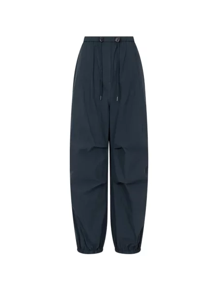 Pantaloni Tomboy cu cordon albastru