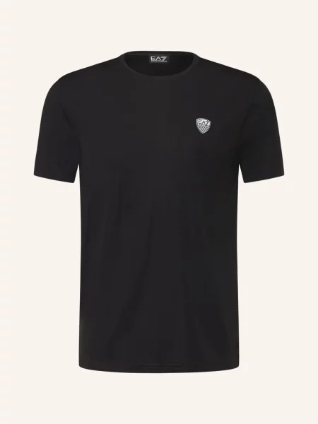 Tričko Ea7 Emporio Armani černé