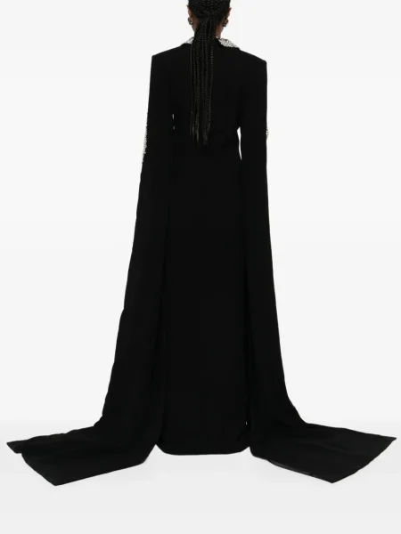 Rochie maxi Jean-louis Sabaji de cristal de costum negru