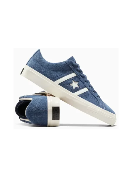 Sneakersy Converse zamszowe niebieskie