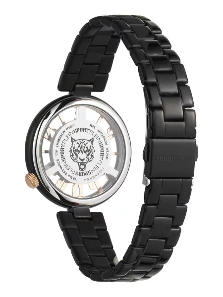 Karóra Plein Sport Tiger Luxe Black fekete