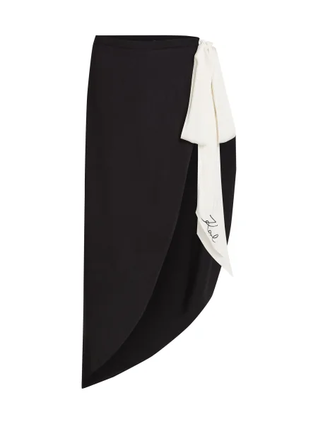 Šal Karl Lagerfeld crna
