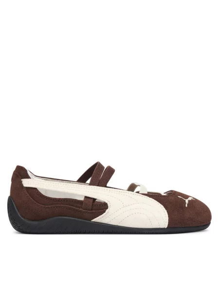 Puma Baleriny Speedcat Ballet Sd Jr brązowy