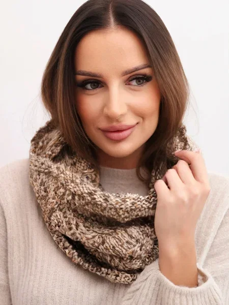 Fular Kesi de lână maro