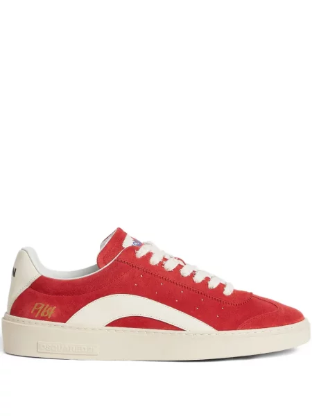 Sneakerși Dsquared2 din piele de căprioară