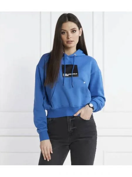 Karl Lagerfeld Jeans Hanorac albastru