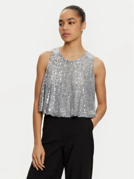 ViCOLO Bluză argintiu