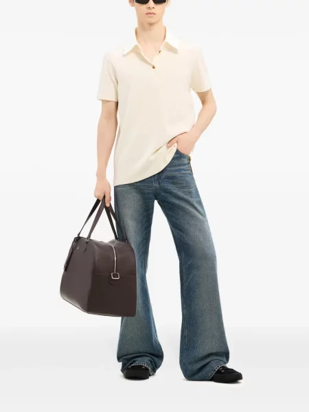 Polo marškinėliai Courreges balta