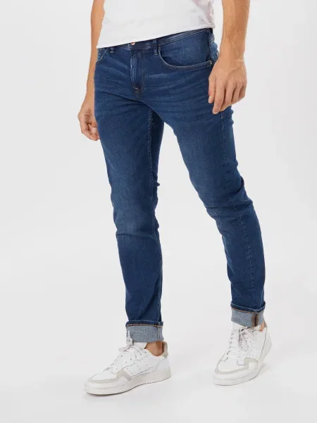 TOM TAILOR DENIM Jeans Piers albastru închis