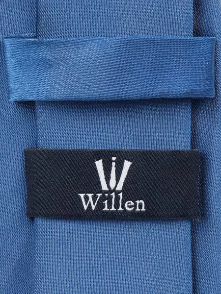Krawat z jedwabiu cm Willen niebieski