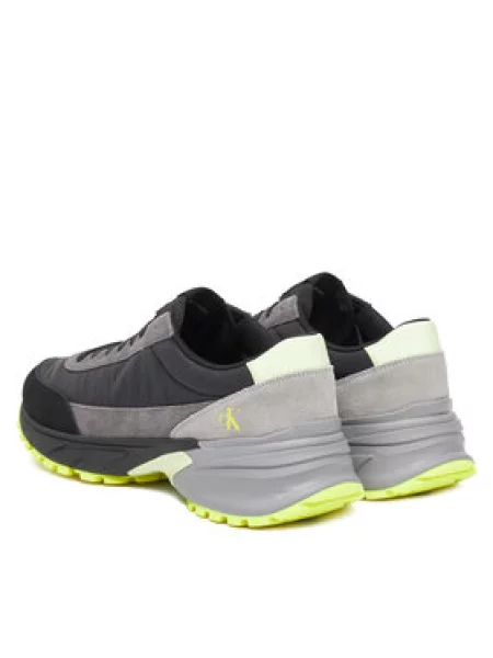 Laisvalaikio batai Calvin Klein Jeans Hike Runner Casual Ny-Su Juoda pilka