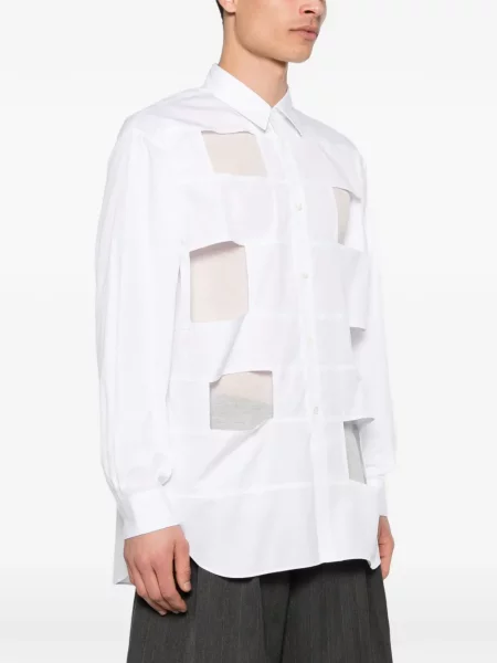 Cămașă Comme Des Garcons Homme Plus alb