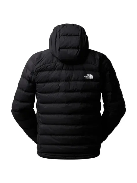 Pánska páperová bunda The North Face Abseil Stretch Down Hoodie black čierna
