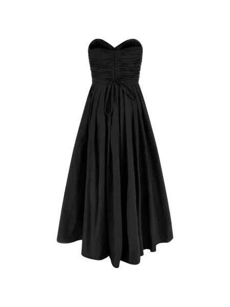 Rochie Pinko cu umerii deschiși de costum negru