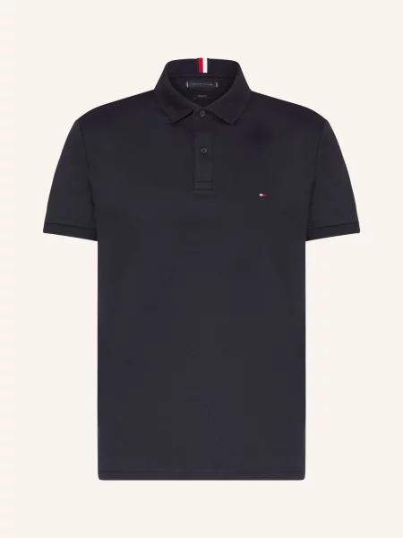 Tommy Hilfiger Žerzejová Polokošile Regular Fit tmavě modrá