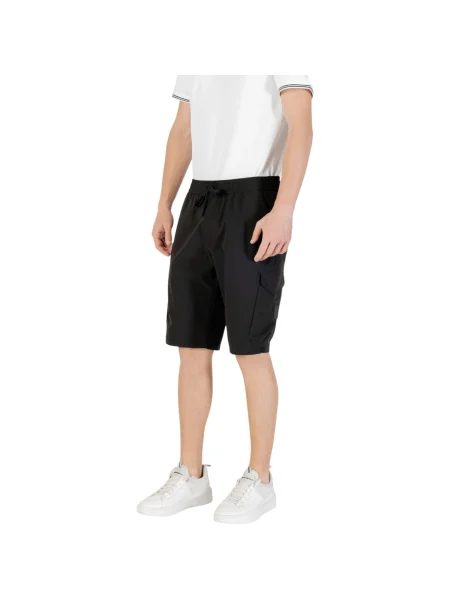 Pantaloni cargo Boss negru