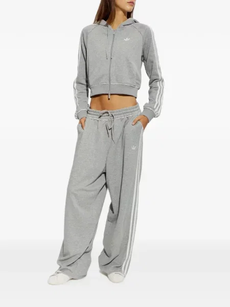 Pantaloni scurți Adidas cu broderie alergare în carouri roșu