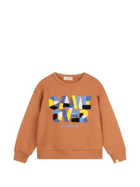 Sweter dziecięcy Billieblush brązowy